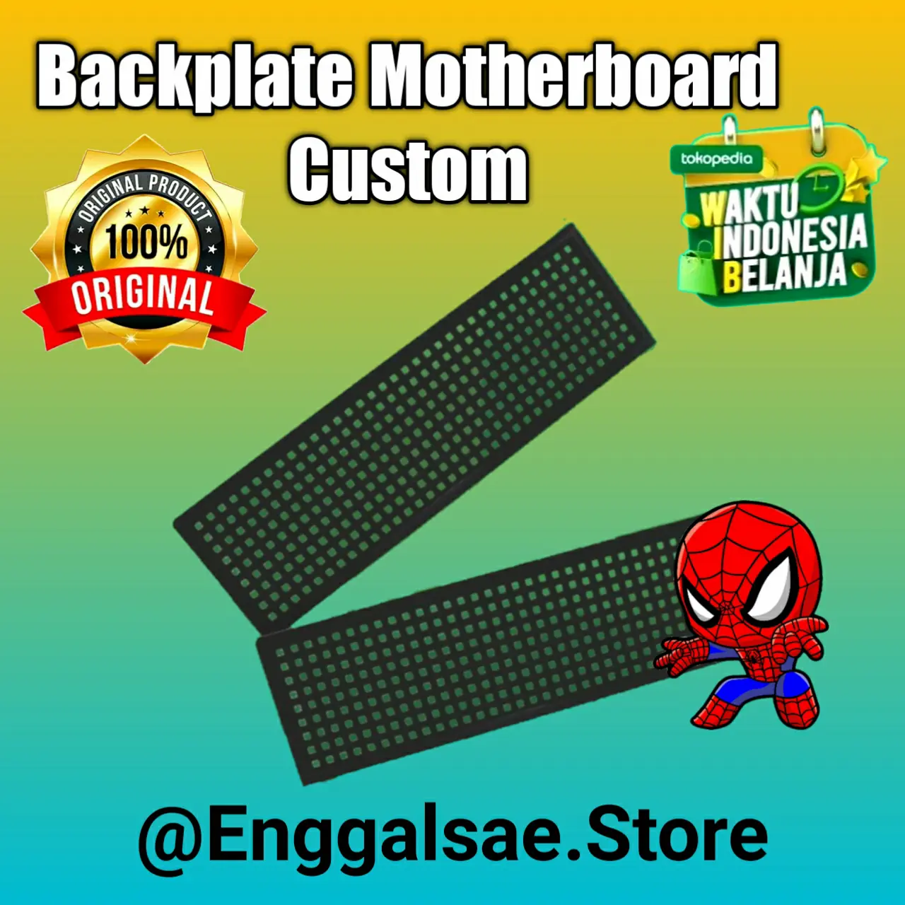 CPU Motherboard Backplate Backpanel Universal IO Panel Shield Custom