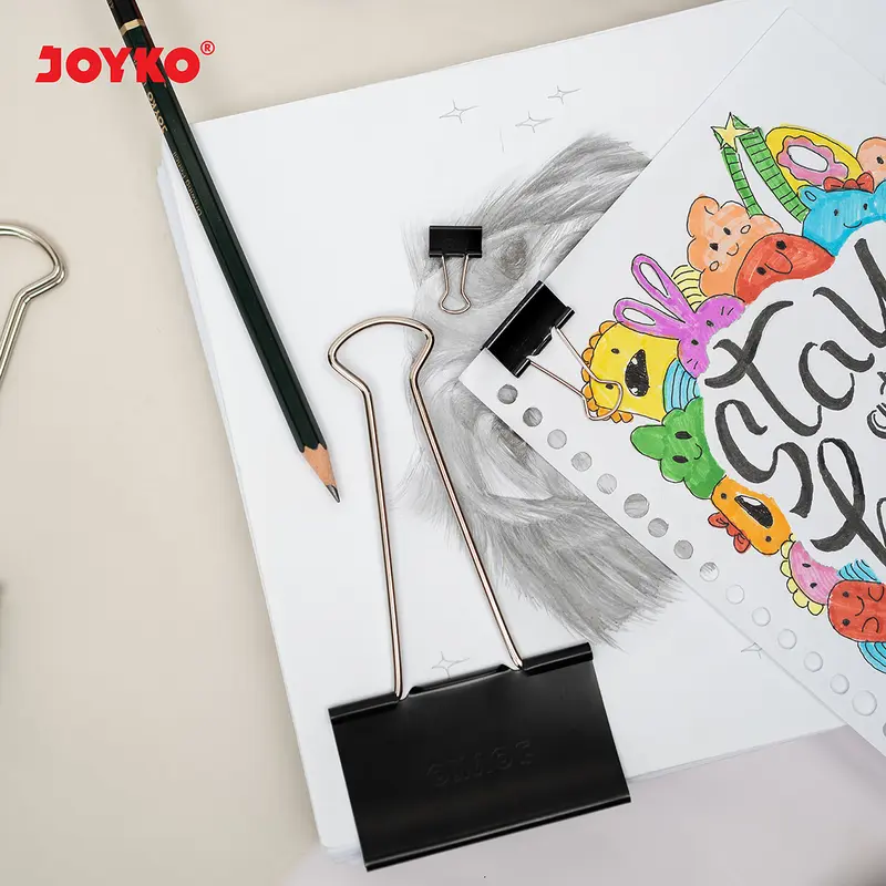 Joyko Binder Clip 105 107 111 155 200 260 280 / Klip Penjepit Joyko 1