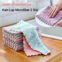 Gambar Kain Lap Serbaguna Piring Dapur Anti Minyak Bahan Microfiber 2 Sisi dari Geneva Indonesia Kota Administrasi Jakarta Barat 1 Tokopedia