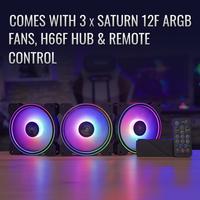 Gambar AEROCOOL SATURN 12F ARGB PRO 3in1 / 3 FAN 12CM dari distributorkomputer Kota Administrasi Jakarta Pusat 2 Tokopedia