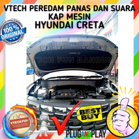 Gambar Peredam Panas dan Suara Kap Mesin Hyundai Creta 2024 Hitam dari Vtech Fun Bandung Kota Bandung 2 Tokopedia