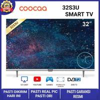 Gambar LED TV COOCAA 32inch 32S3U Digital Smart TV bezel -less Garansi Resmi dari Megah Jaya Elektronik. Kota Administrasi Jakarta Barat 1 Tokopedia