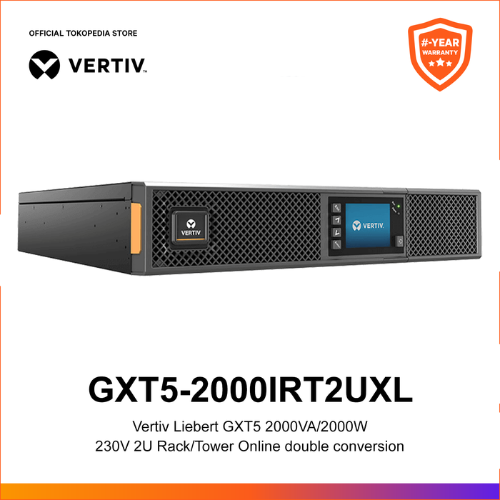 Jual UPS Vertiv 2KVA Rack/Tower 2000VA/2000W Online double conversion ...