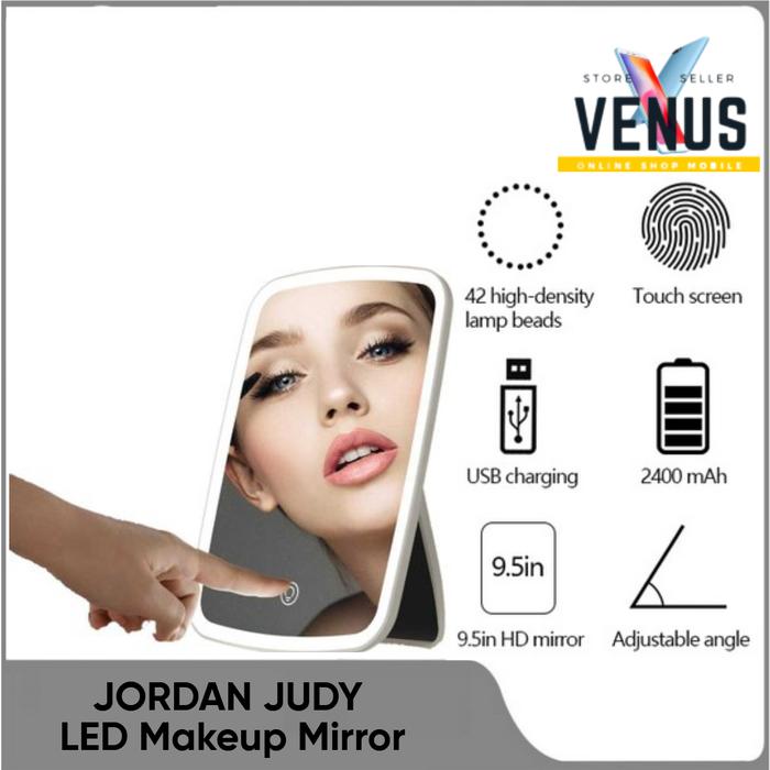 Gambar Jordan Judy NV026 Mirror LED Light Recharge - Cermin Makeup dari Venus Mobile Kota Administrasi Jakarta Barat Tokopedia