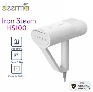 Deerma HS100 iron Steam Setrika UAP Handheld Portable Steamer Elektrik