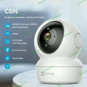 PROMO CAMERA IP WIFI BABY CAM EZVIZ C6N 3MP FULL UHD 2K 360°