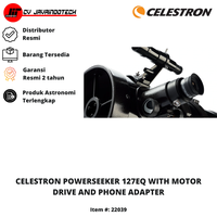 Gambar Jual Celestron PowerSeeker 127EQ Telescope gosend dari JavaIndoTech Official Kota Bekasi 4 Tokopedia