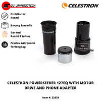 Gambar Jual Celestron PowerSeeker 127EQ Telescope gosend dari JavaIndoTech Official Kota Bekasi 5 Tokopedia