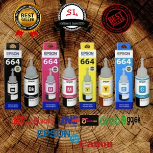 Tinta 664 ORIGINAL FOR L120 L350 L210 L360 L555 L220 SERIES