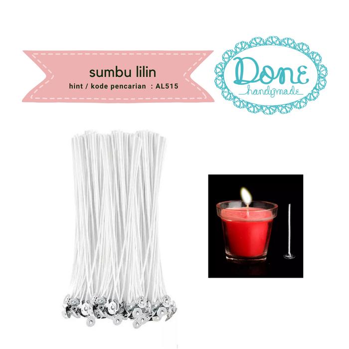 Gambar Done handymade candle core sumbu lilin handmade AL515 dari Done Handymade Kota Administrasi Jakarta Barat Tokopedia