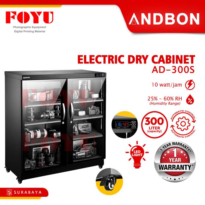 Gambar Andbon AD-300S | Electric Dry Cabinet With Digital Control 300L dari Foyu Photo Kota Surabaya Tokopedia