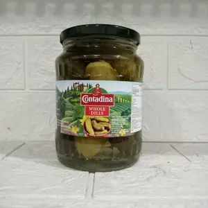 Contadina whole dills pickled cucumber timun acar 680 gram