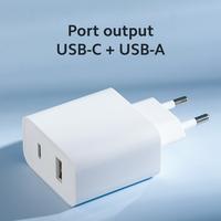 Gambar carger Mi 33W Wall Charger Type-A + Type-C dari Sentra Digital Kota Surabaya 5 Tokopedia