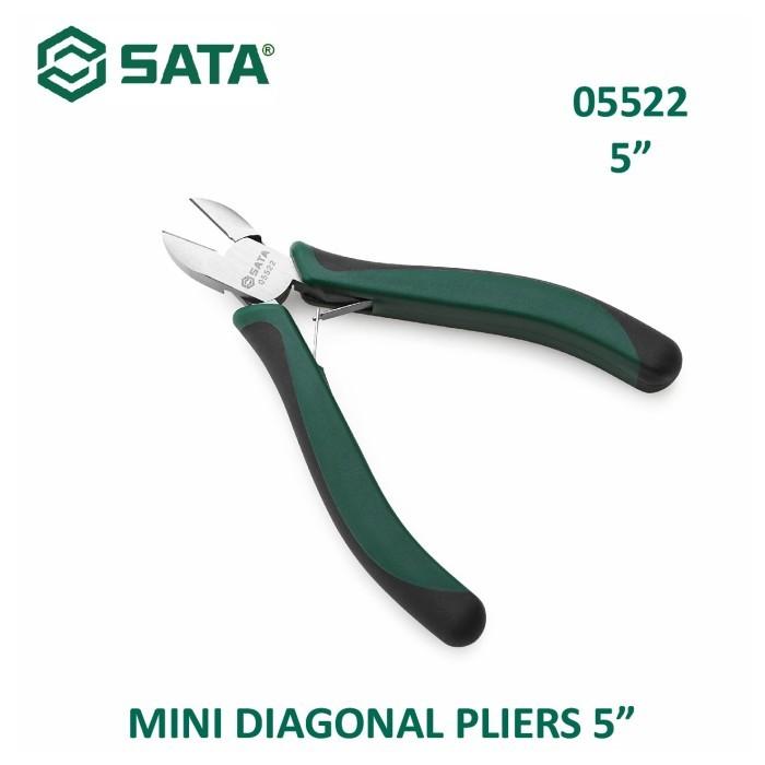 Gambar Tang Potong Mini 05522 Mini Diagonal Pliers 5" Sata dari SATA OS Kota Administrasi Jakarta Utara Tokopedia