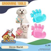 Gambar Pet Brush Deshedding Glove Sarung Tangan Grooming Kucing Anjing Karet dari Faralia PetShop Kota Administrasi Jakarta Timur 1 Tokopedia