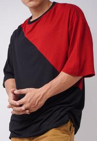 Gambar Third Day MTK42 Kaos Oversize Distro Pria Instacool Slash Hitam Maroon - L dari THIRD DAY Kota Bandung 3 Tokopedia