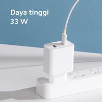 Gambar carger Mi 33W Wall Charger Type-A + Type-C dari Sentra Digital Kota Surabaya 4 Tokopedia