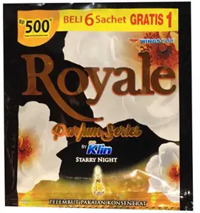 ROYALE PEWANGI SOFTENER PAKAIAN ISI 24 x 13 ML SACHET RENCENG PELEMBUT BAJU