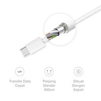 Gambar xiomi USB.C Cable 1m White/xiaomi dari Sentra Digital Kota Surabaya 2 Tokopedia