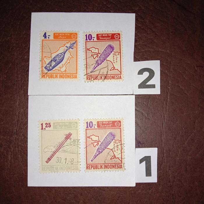 Gambar Prangko Indonesia -th 1967- Alat Musik (2 lbr) 11 76 dari AntikCiamik Kota Administrasi Jakarta Utara Tokopedia