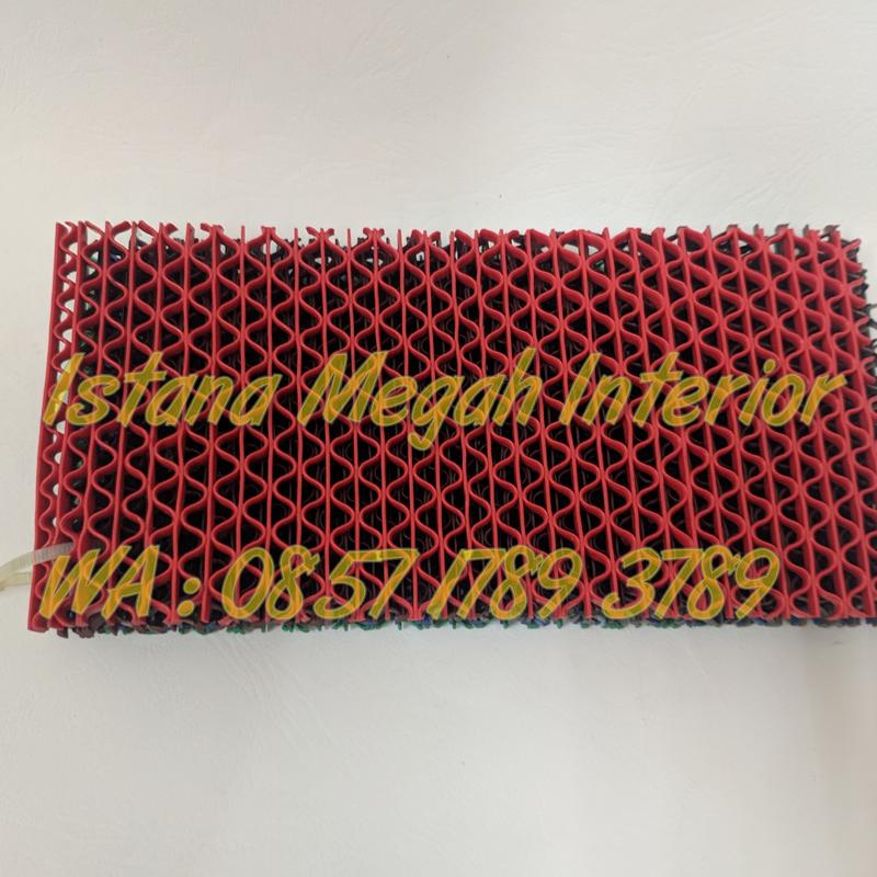 Keset X Type Anti Slip Kamar Mandi Wudhu Toilet Ekonomis Meteran 0