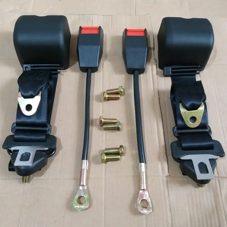 Tali Sabuk Pengaman Mobil Otomatis Safety Seat Belt Automatic Hitam