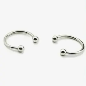 Titanium Piercing Helix Septum Tragus Anti Karat untuk Pria Wanita 1PCS Elegan dan Aman