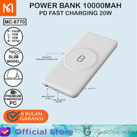 Gambar MCDODO Powerbank Magsafe iPhone 12 Wireless Fast Charging 10000MAH 20W - MC-4260 WHT dari GADVENTIA Kota Administrasi Jakarta Barat 1 Tokopedia