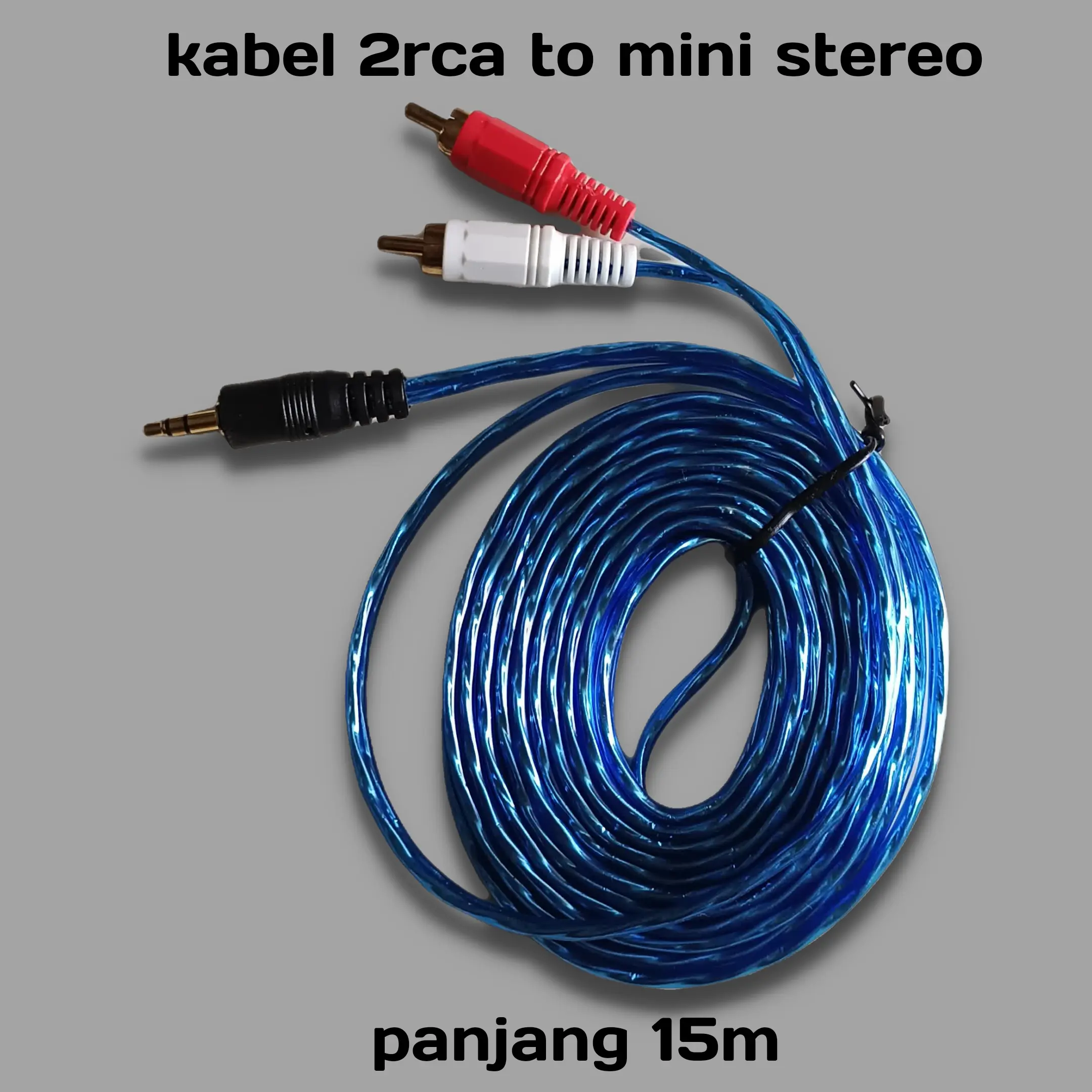 Kabel Aux Audio2 rca to mini stereo 5meter