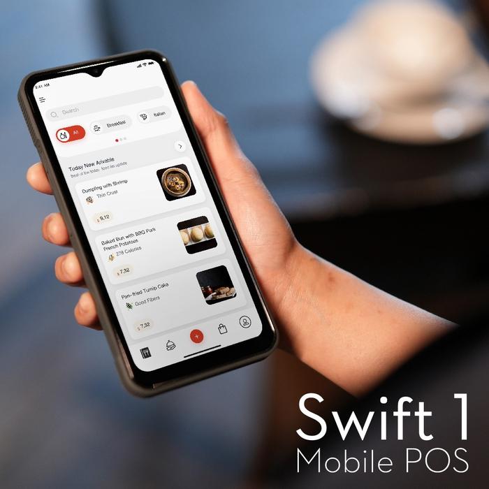 Gambar Mobile POS Kasir iMin Swift 1Taking Order PDA 6.5 inch 2G/16G LTE NFC dari iMin Indonesia Kota Administrasi Jakarta Utara Tokopedia