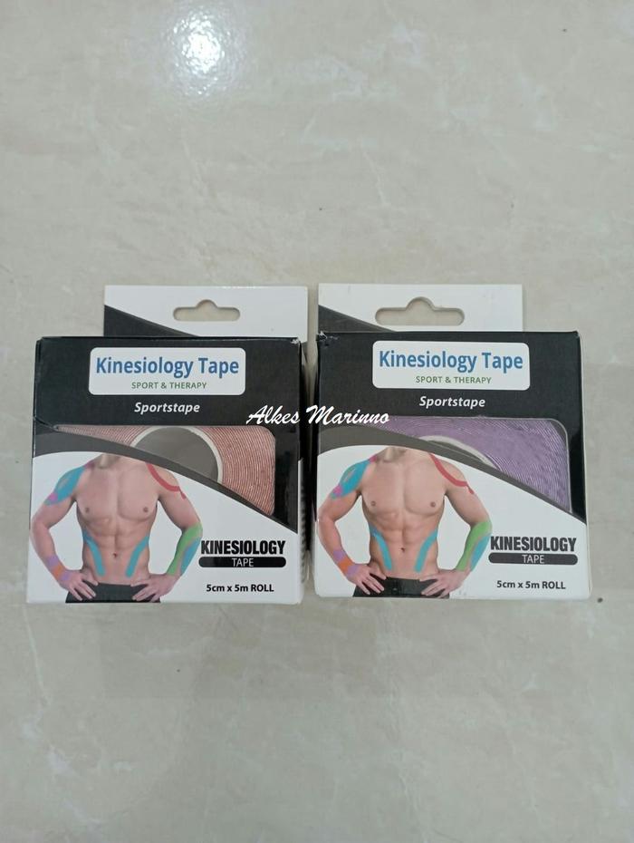 Gambar Kinesiology Tape - Taping Cedera Otot Elastis dari Alkes Marinno Kota Semarang Tokopedia