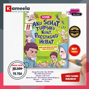 Buku Anak Aku Sehat Tubuhku Kuat Prestasiku hebat