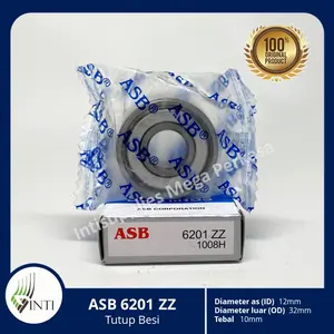 Bearing ASB 6201 ZZ - Pasti Original Laher
