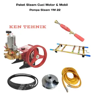 Paket Pompa Steam Cuci motor & Mobil SANCIN YM 22 "Tanpa Mesin"