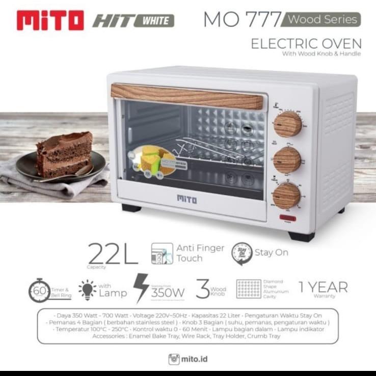 Oven Listrik MITO MO 777 HIT Oven Listrik Kapasitas 22 Liter 3