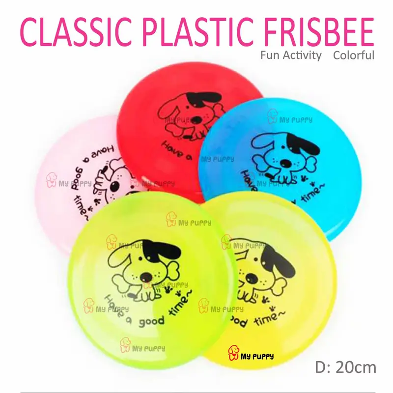 CLASSIC PLASTIC FRISBEE 20CM 0