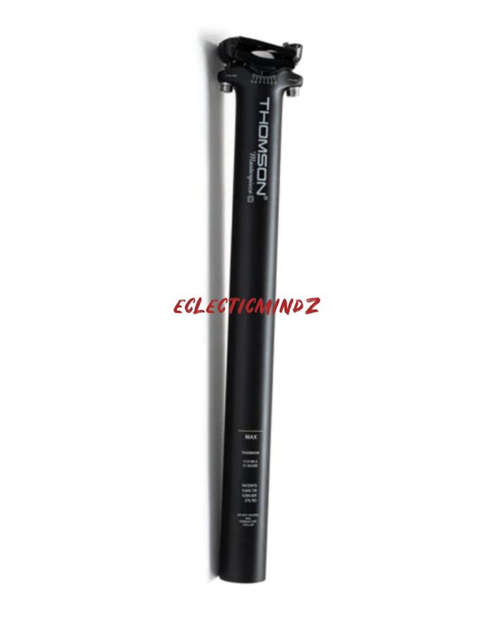 Jual thomson masterpiece carbon seatpost black 31.6mm x 350mm