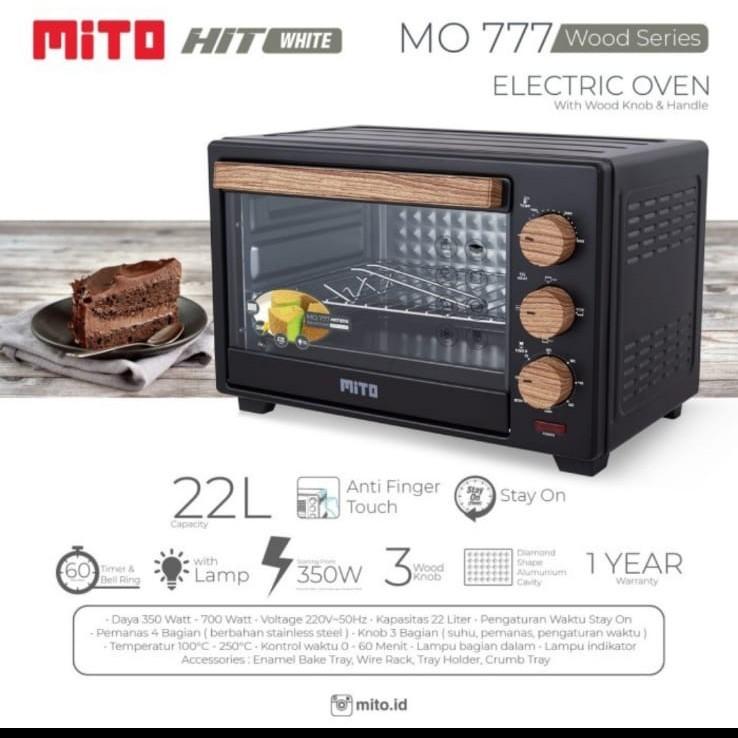 Oven Listrik MITO MO 777 HIT Oven Listrik Kapasitas 22 Liter 2