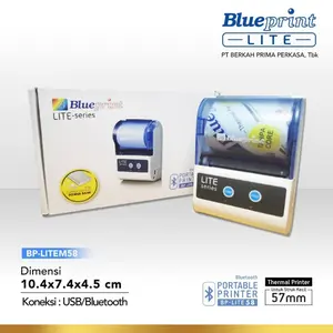 Blueprint Lite Portable Thermal Receipt Printer BP-LITE58 Bluetooth