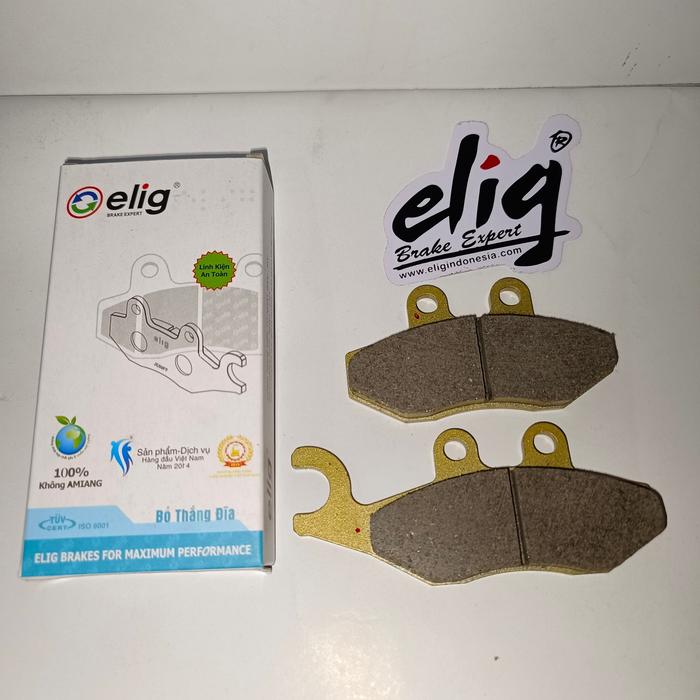 Gambar Dispad Kampas Rem Depan Elig EM047 ORIGINAL dari Sumber Jaya Motocare Kota Administrasi Jakarta Barat Tokopedia