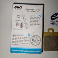 Gambar Dispad Kampas Rem Depan ELIG EM037 PIAGGIO LX125/150, ZIP, PRIMAVERA dari Sumber Jaya Motocare Kota Administrasi Jakarta Barat 4 Tokopedia