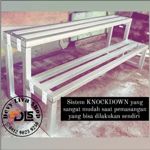 rak tanaman knock down rak pot
