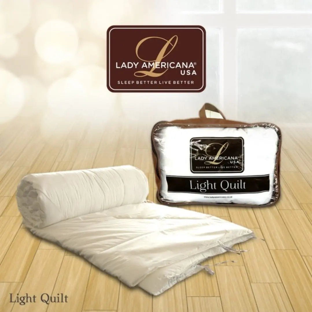 Selimut Lady Americana Light Quilt Inner Duvet Cotton 200TC 270 X 213