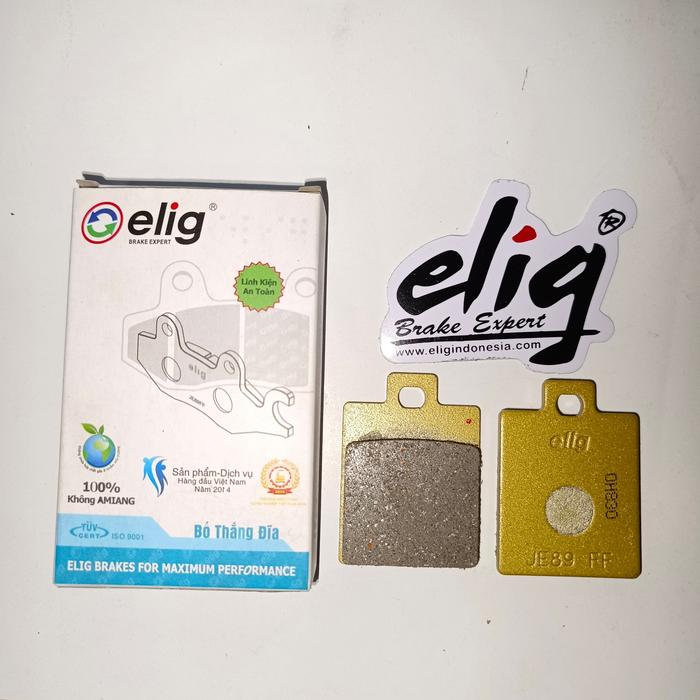 Gambar Dispad Kampas Rem Depan ELIG EM037 PIAGGIO LX125/150, ZIP, PRIMAVERA dari Sumber Jaya Motocare Kota Administrasi Jakarta Barat Tokopedia