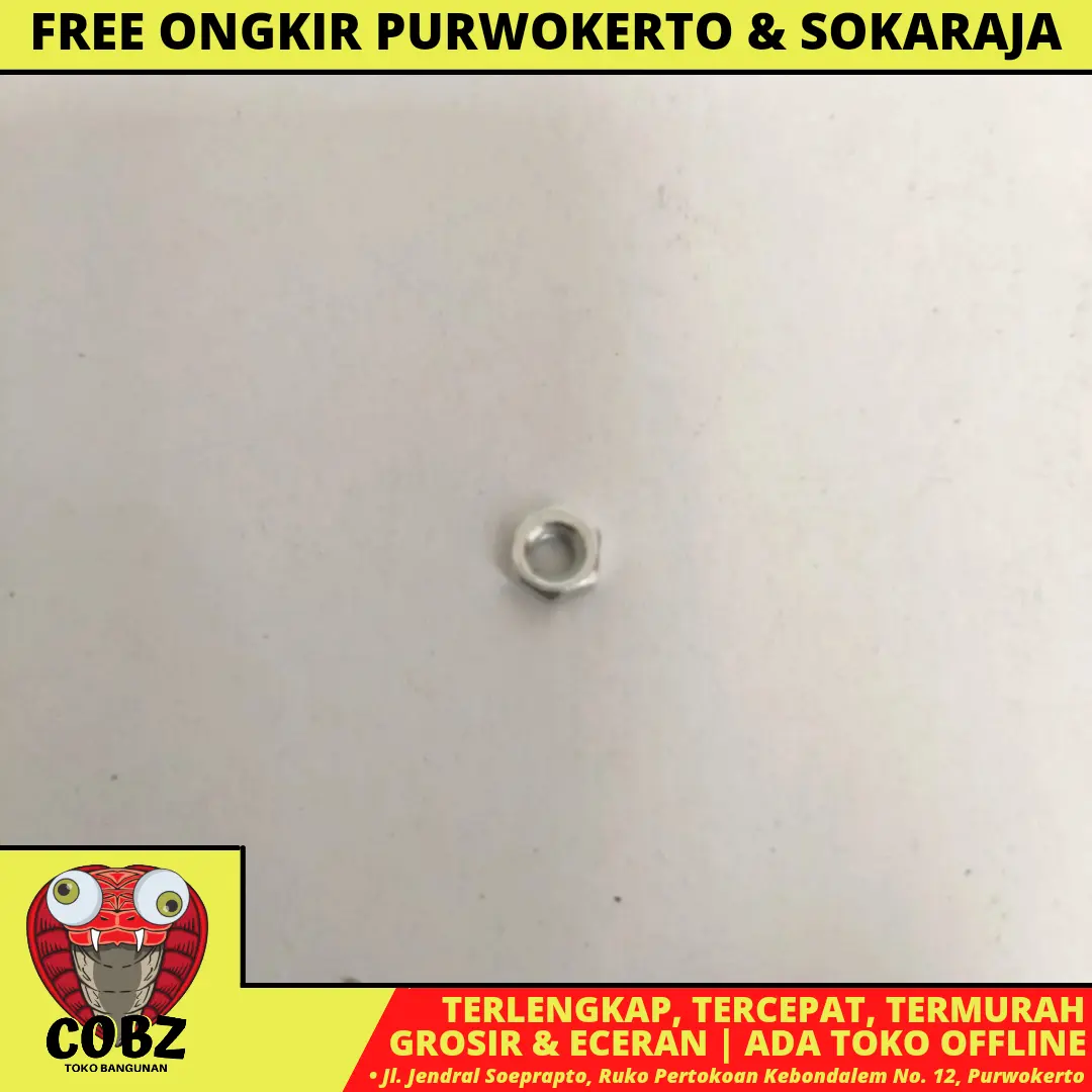 M 3 / NM Mur Nut 3 MM Per Pcs