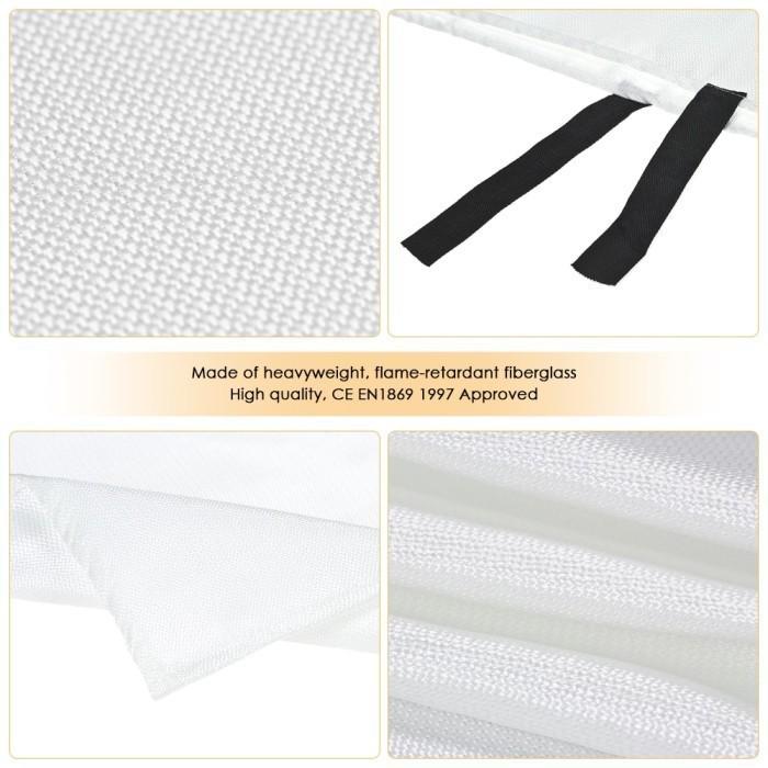 Fire Blanket 1 m X 1 m Selimut Anti Api | Dijamin Padam 3