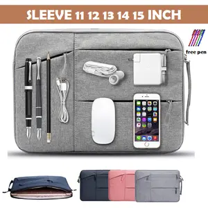 TAS JINJING LAPTOP SLEEVE POUCH NYLON COVER 11 12 13 14 15 INCH