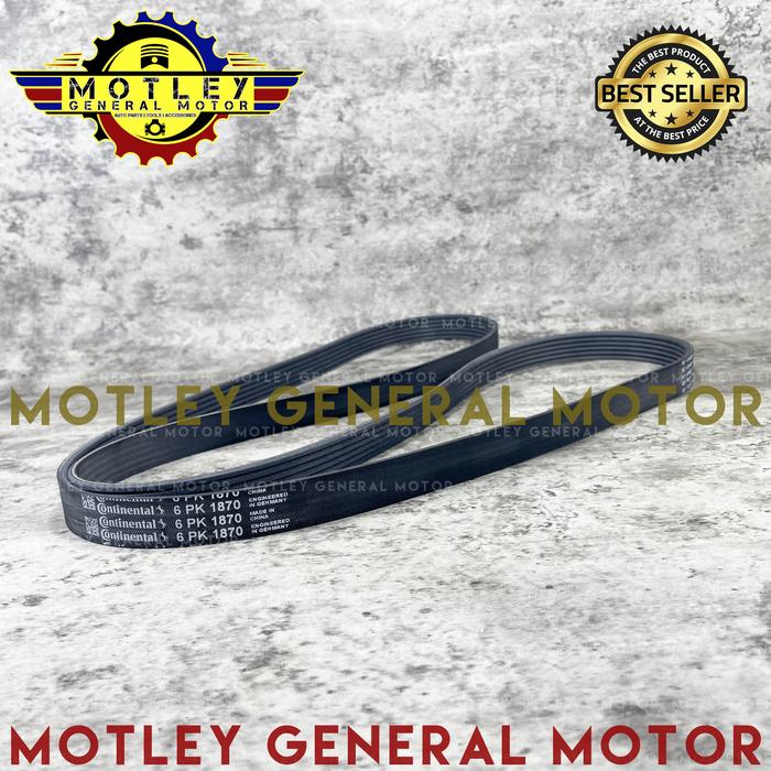 Gambar FAN BELT ALTERNATOR BMW E46 E90 E60 X1 E84 X3 N42 N46 6PK 1870 6PK1870 dari MOTLEY GENERAL MOTOR_NEW Kota Administrasi Jakarta Utara Tokopedia