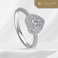Gambar Cincin Berlian GIA Heart Shaped Bening Luxury Danella dari Bening Luxury Kota Administrasi Jakarta Utara 3 Tokopedia