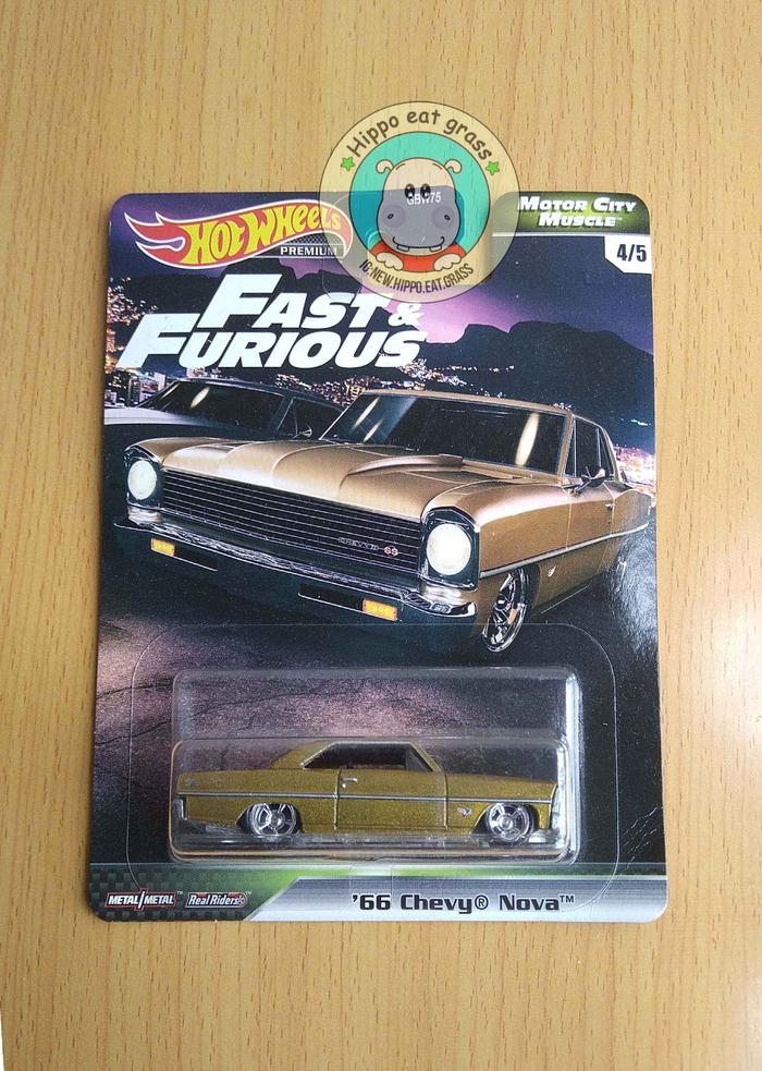 Gambar Hot Wheels Hotwheels Fast & Furious Motor City Muscle 66 Chevy Nova dari Hippoeatgrass Kota Administrasi Jakarta Barat Tokopedia